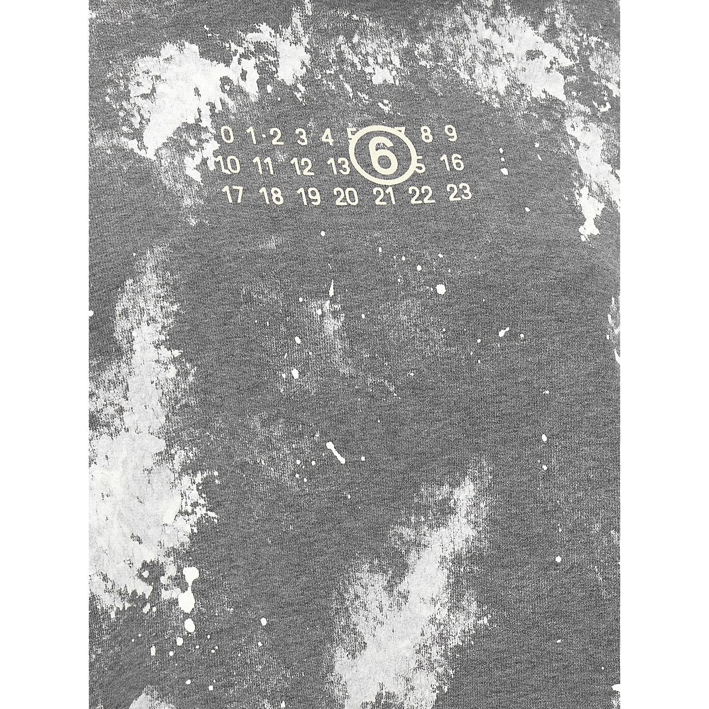 MM6 Maison Margiela Gray Cotton Sweatshirt