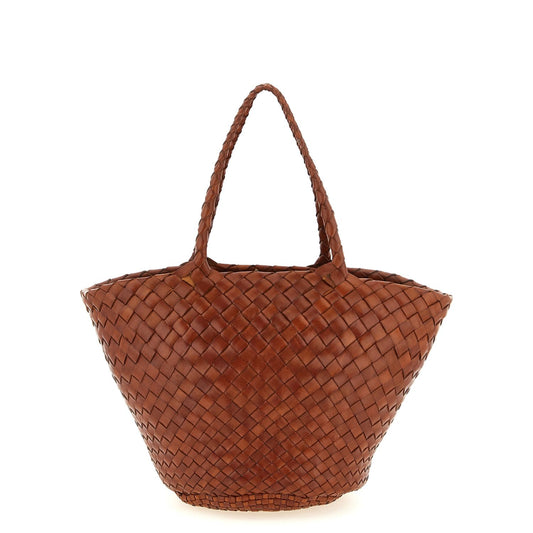 Dragon Diffusion Brown Calfskin Handbag