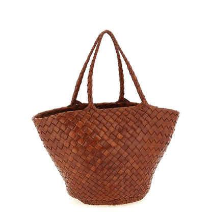 Dragon Diffusion Brown Calfskin Handbag