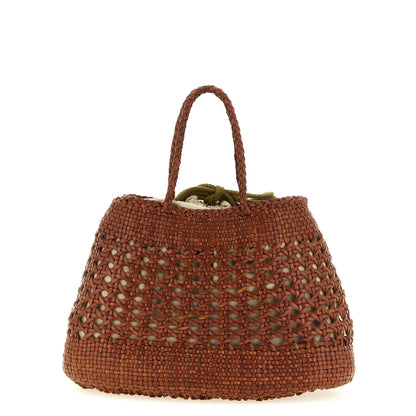 Dragon Diffusion Brown Calfskin Handbag