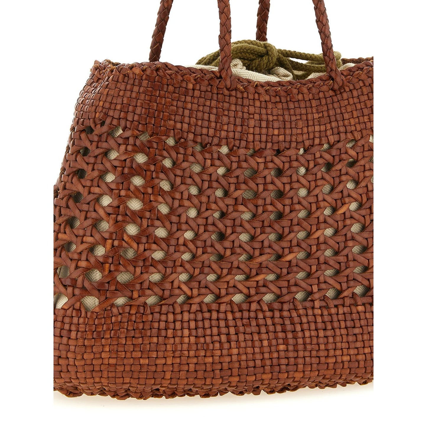 Dragon Diffusion Brown Calfskin Handbag
