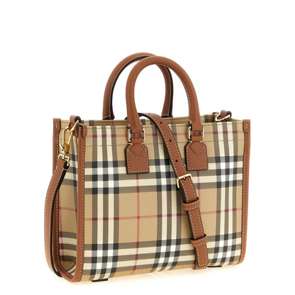 Burberry Beige Polyethylene Tote Bag