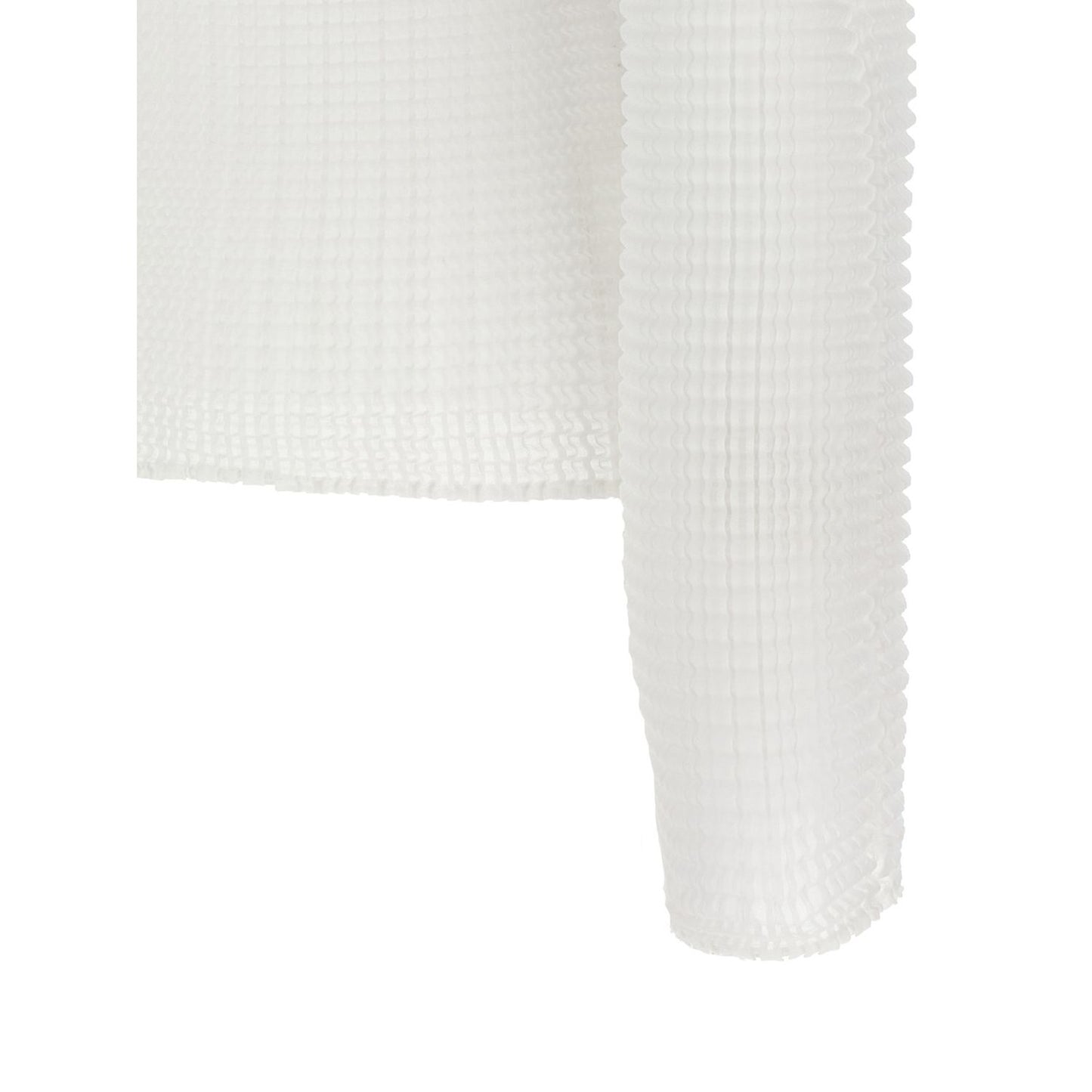 Issey Miyake White Polyester Cardigan