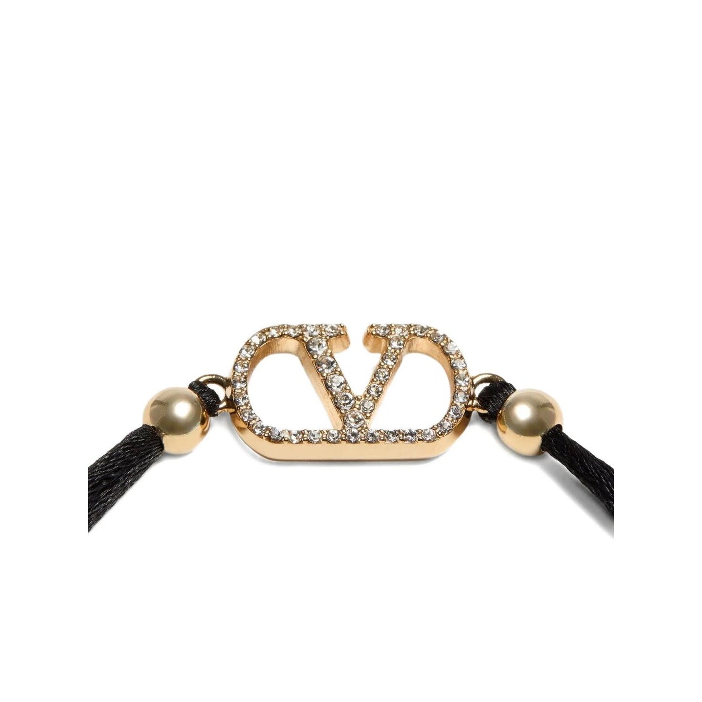 Valentino Garavani Black Polyester Bracelet