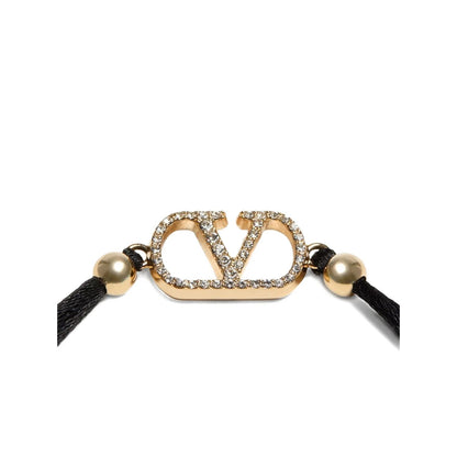 Valentino Garavani Black Polyester Bracelet