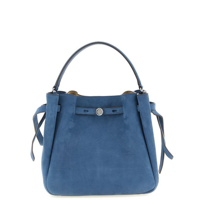 Tory Burch Blue Lamb Leather Handbag