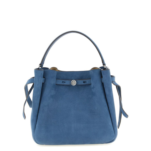 Tory Burch Blue Lamb Leather Handbag