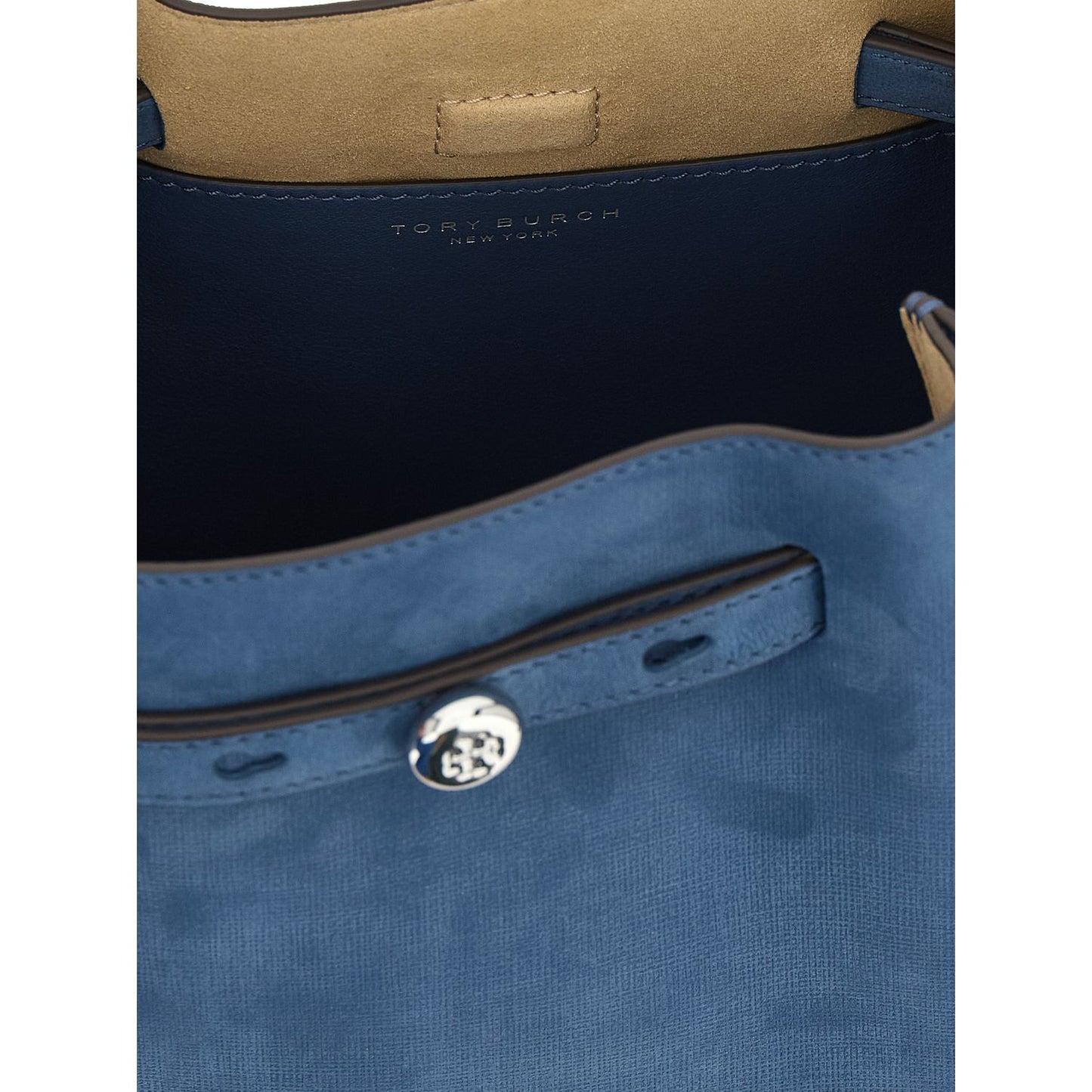 Tory Burch Blue Lamb Leather Handbag