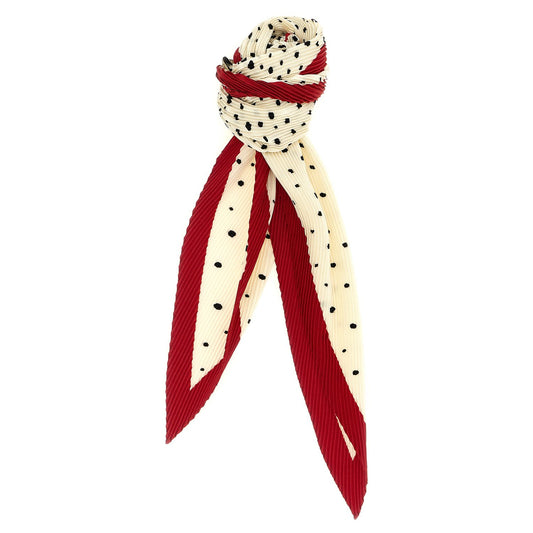 Valentino Garavani Bicolor Silk Scarf