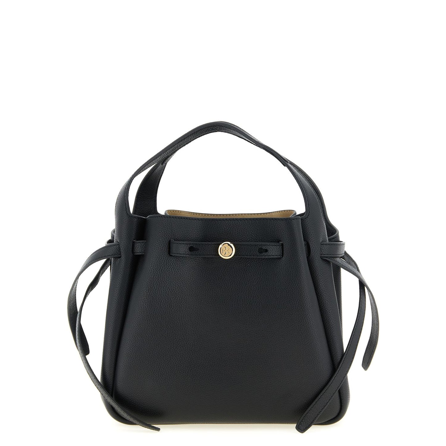 Tory Burch Black Cowhide Handbag
