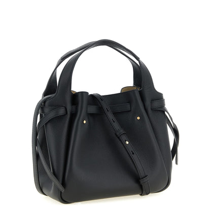 Tory Burch Black Cowhide Handbag