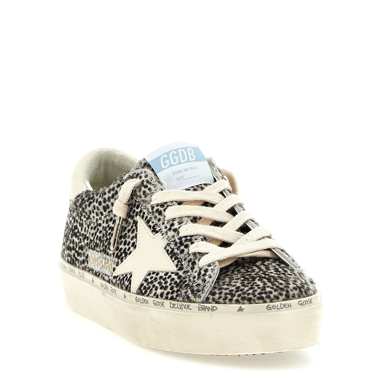 Golden Goose Bicolor Cowhide Sneakers