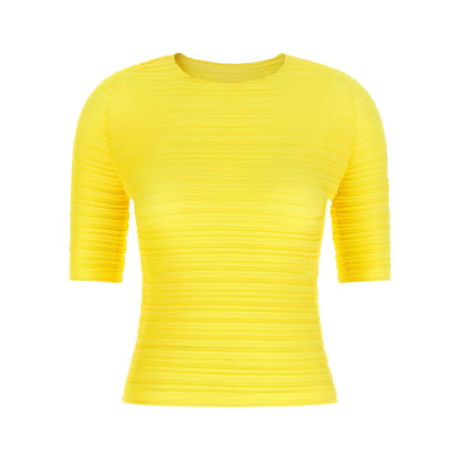 Issey Miyake Bicolor Polyester Blouse