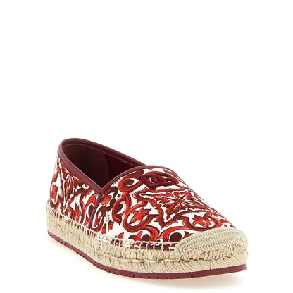Dolce & Gabbana Multicolor Cotton Espadrilles