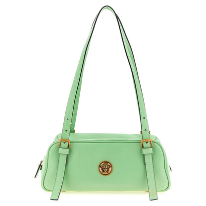 Versace Bicolor Lamb Leather Shoulder Bag