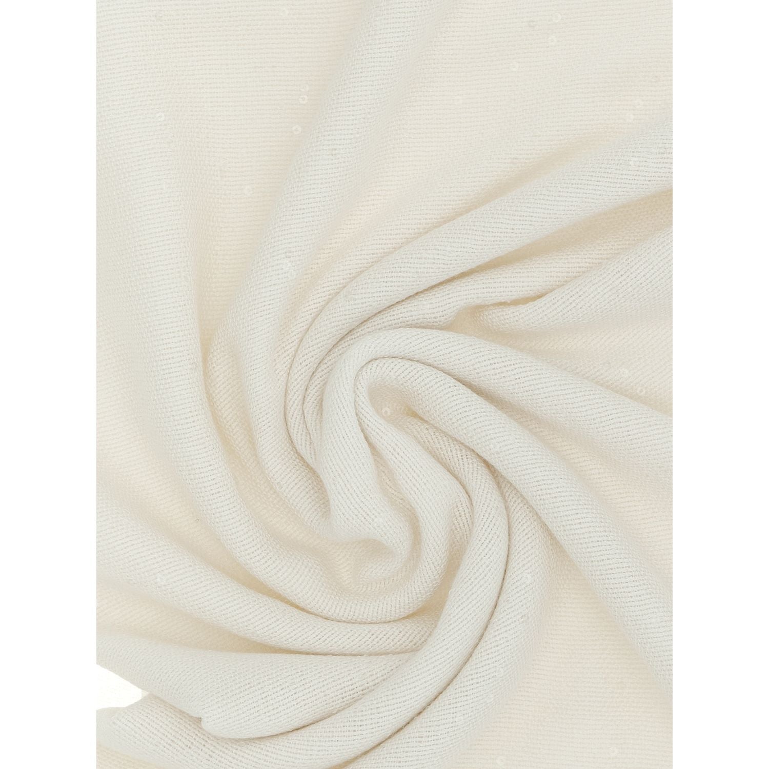 Brunello Cucinelli White Cashmere Scarf