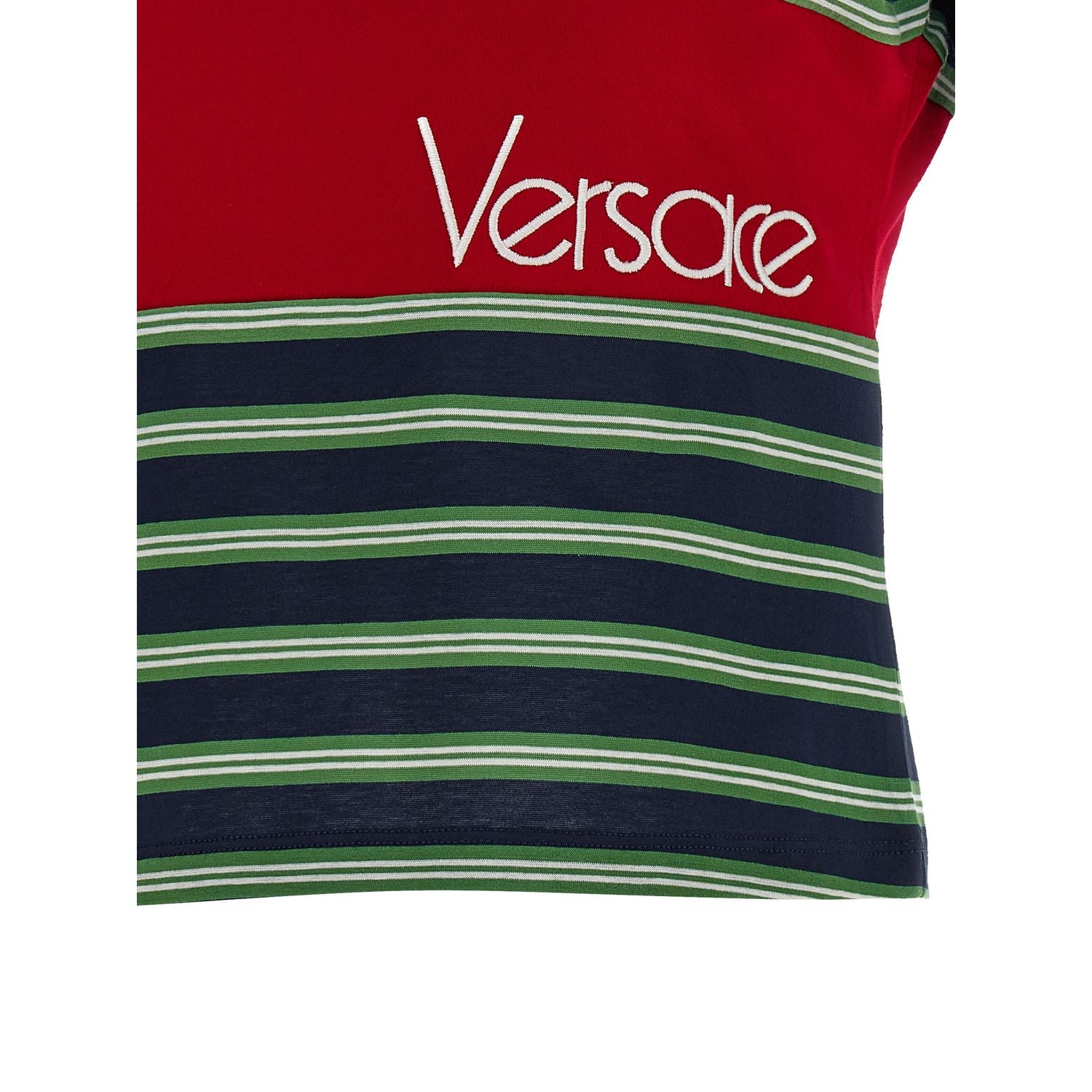 Versace Multicolor Cotton T-Shirt