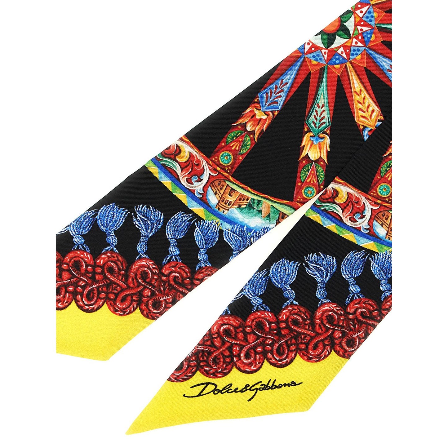 Dolce & Gabbana Multicolor Silk Foulard