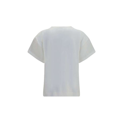 Brunello Cucinelli White Cotton T-Shirt