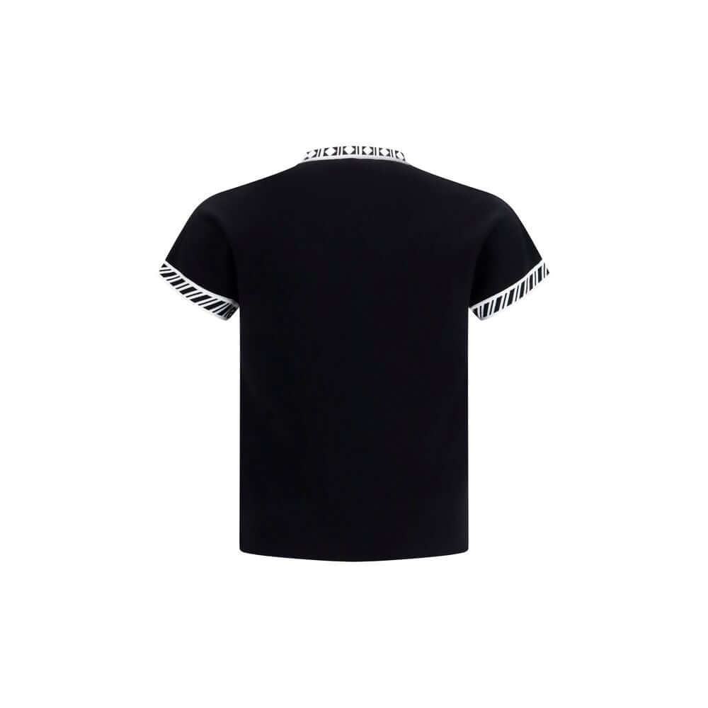 Versace Black Cotton T-Shirt