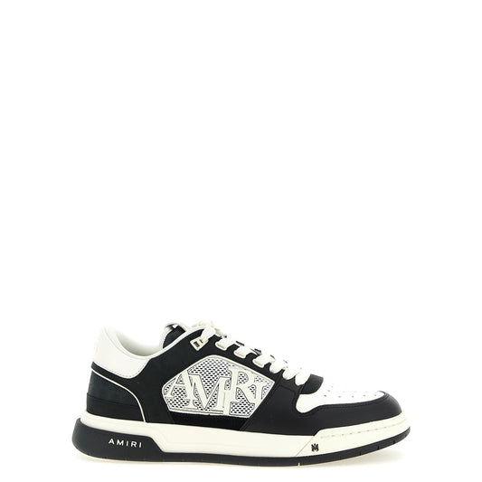 Amiri Bicolor Calfskin Low Top Sneakers