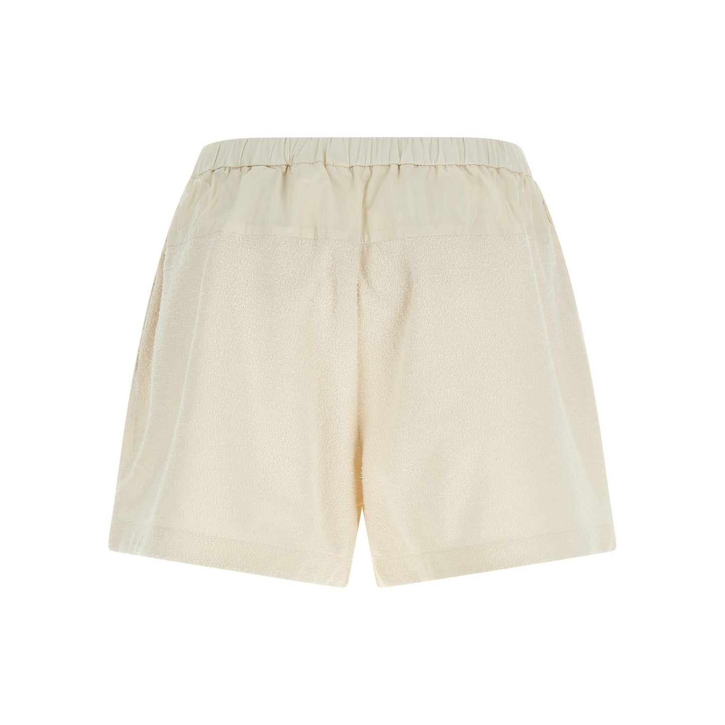 Moncler White Polyester Bermuda Shorts