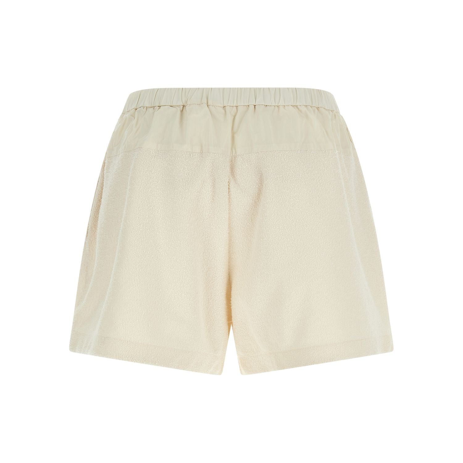 Moncler White Polyester Bermuda Shorts