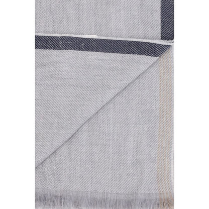 Brunello Cucinelli Gray Cashmere Scarf