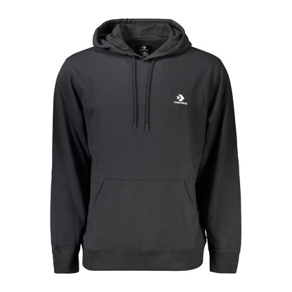 Converse Black Cotton Men's Hoodie