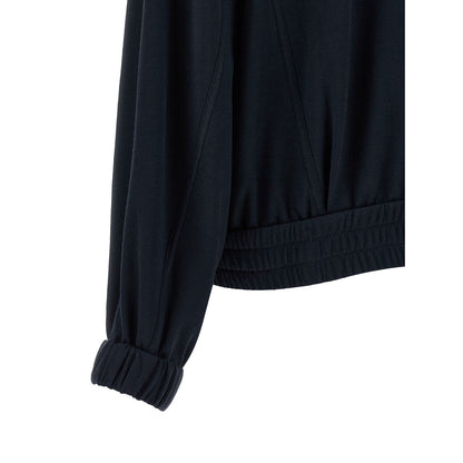 Brunello Cucinelli Blue Cotton Bomber