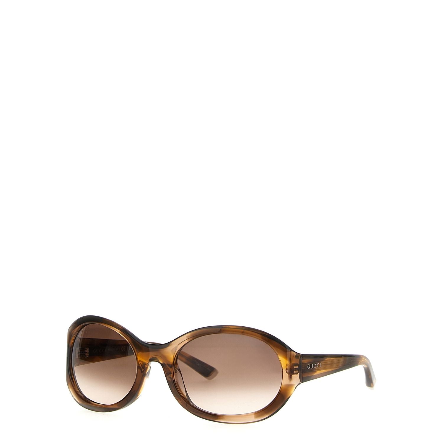 Gucci Brown Acetate Sunglasses