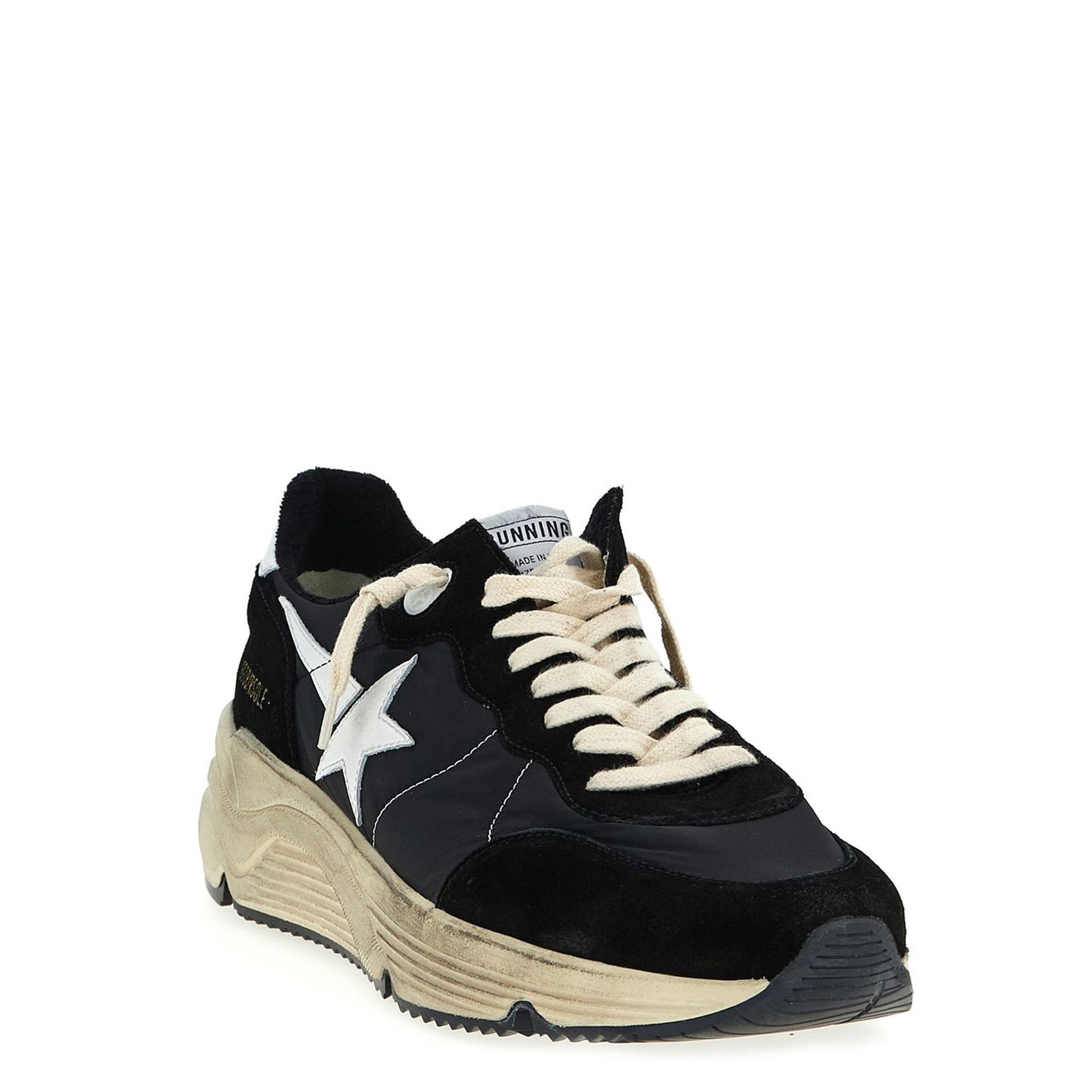 Golden Goose Bicolor Polyester Athletic Sneakers