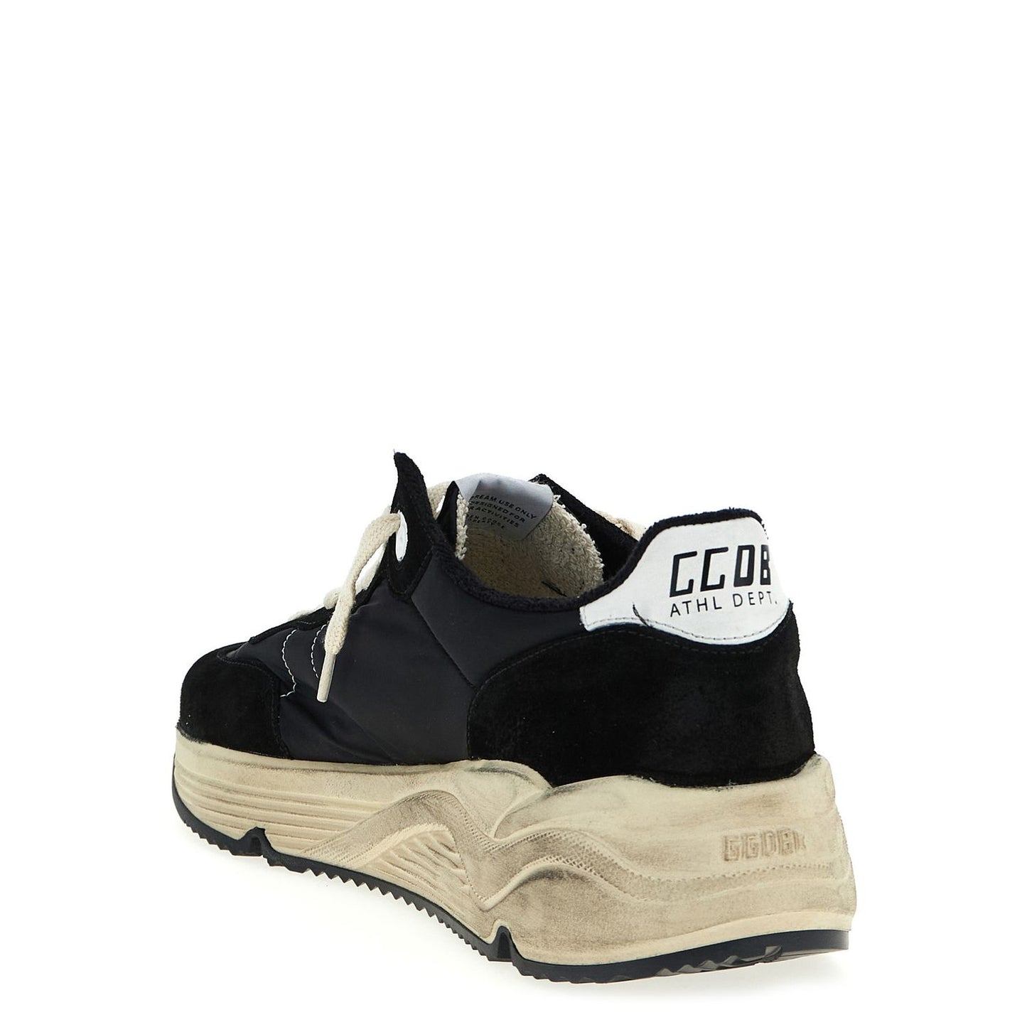 Golden Goose Bicolor Polyester Athletic Sneakers