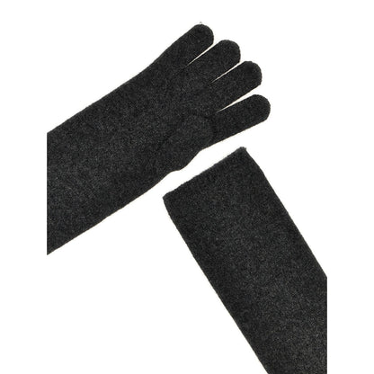 Max Mara Gray Cashmere Gloves
