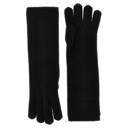 Max Mara Black Cashmere Gloves