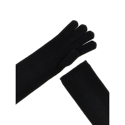 Max Mara Black Cashmere Gloves