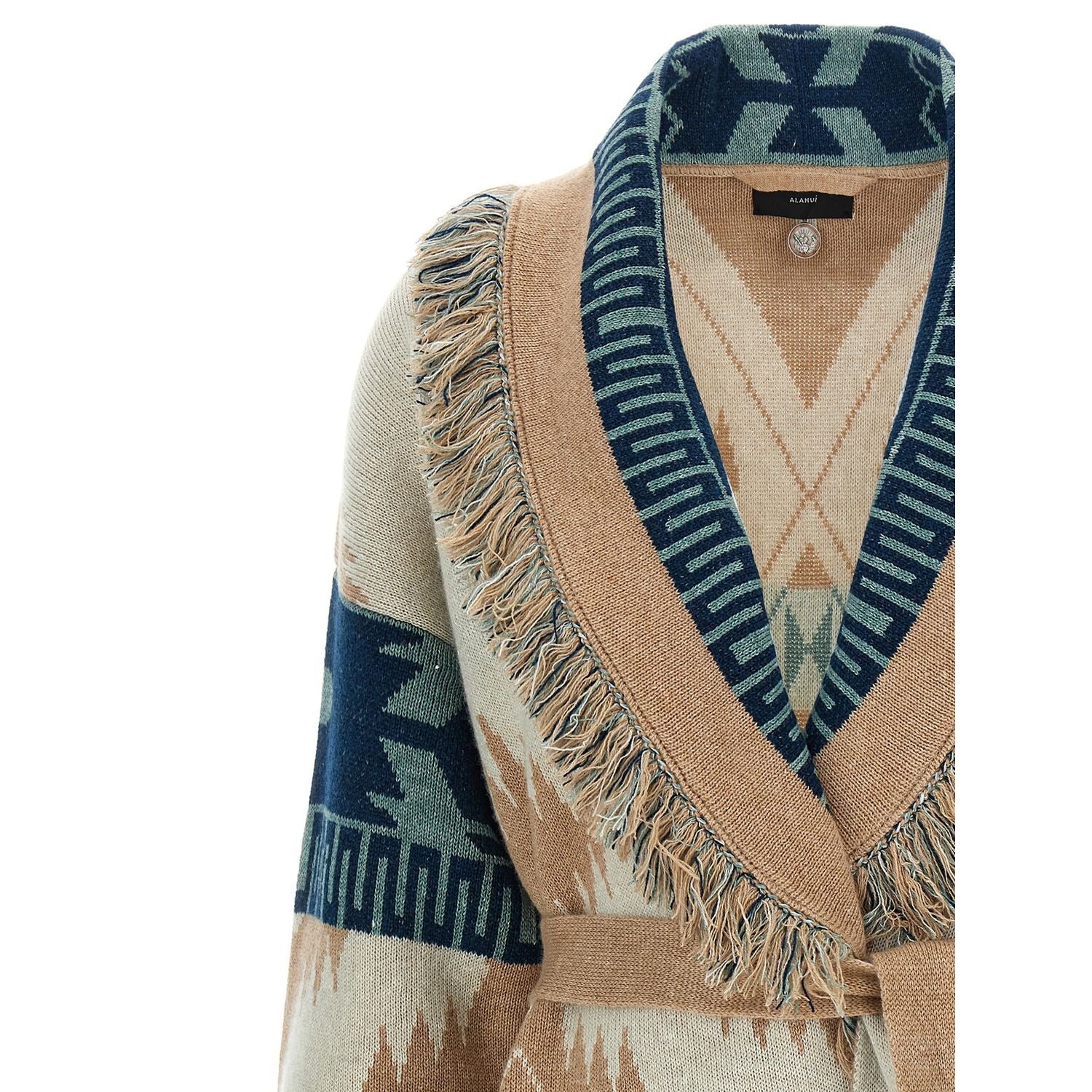 Alanui Multicolor Cashmere Cardigan