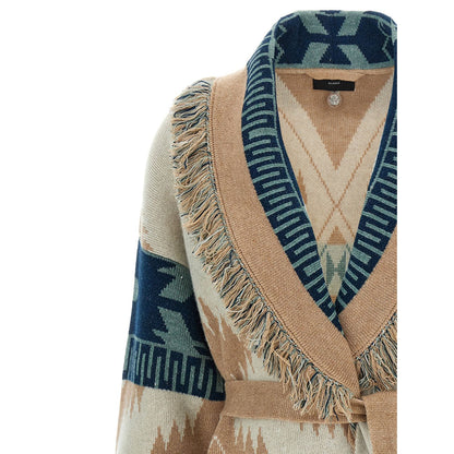 Alanui Multicolor Cashmere Cardigan