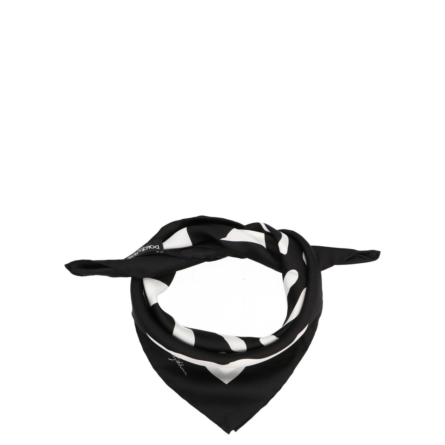 Dolce & Gabbana Bicolor Silk Scarf