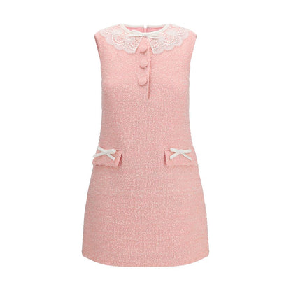 Self-Portrait Multicolor Polyester Casual Dress