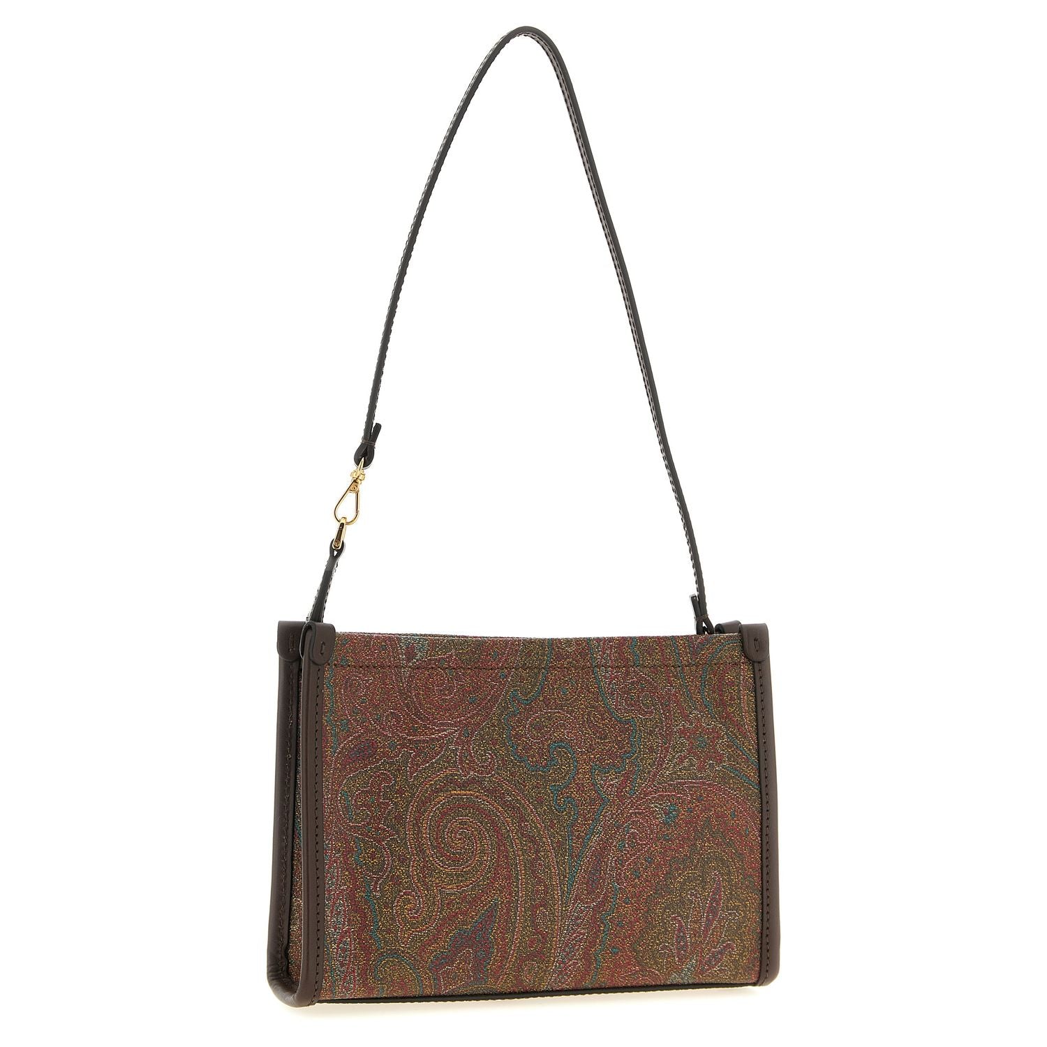 Etro Multicolor Cotton Clutch Bag