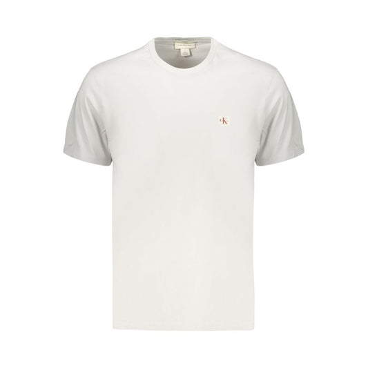 Calvin Klein Gray Cotton Men's T-Shirt