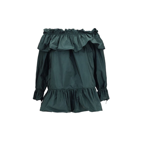 Saint Laurent Bicolor Polyamide Casual Dress