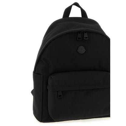 Moncler Black Polyamide Backpack