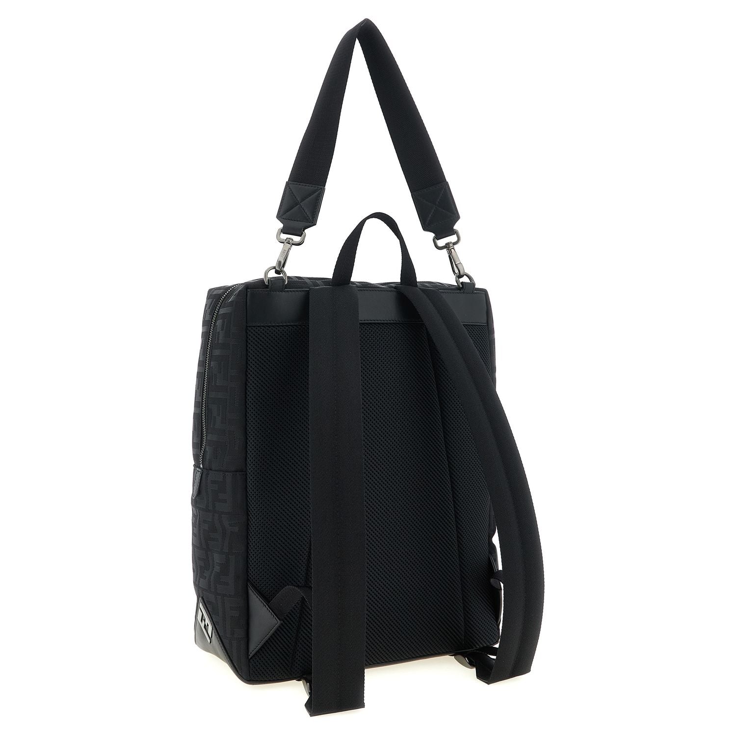 Fendi Black Polyamide Backpack