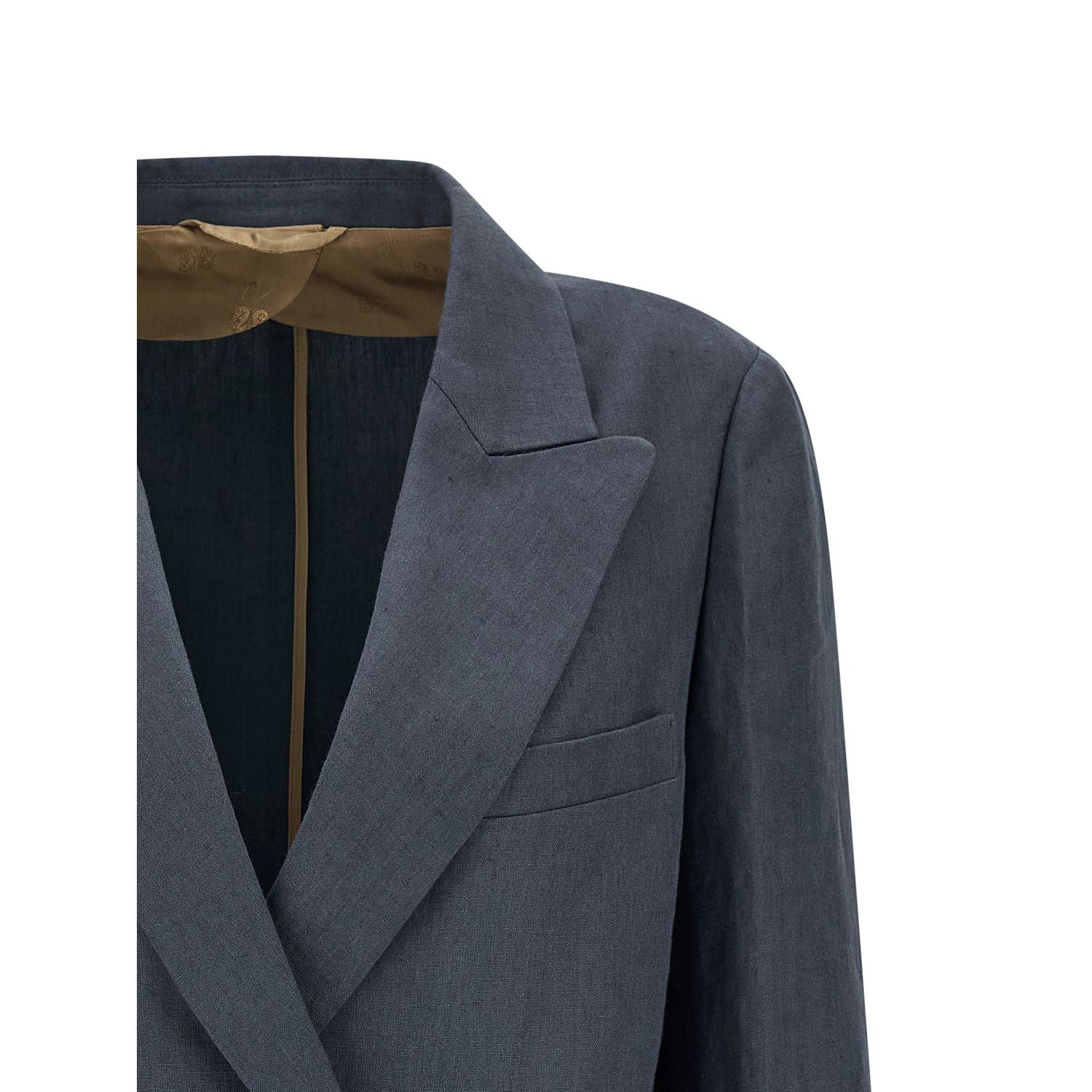 Blazé Milano Blue Linen Blazer