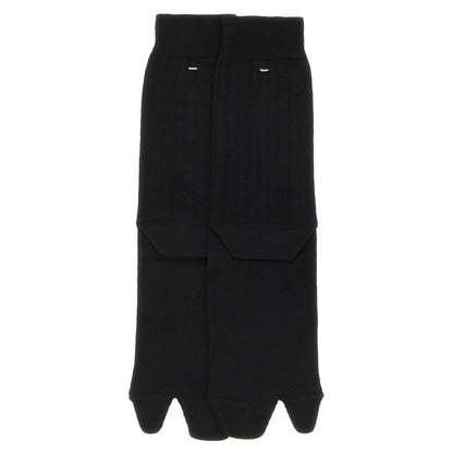 Maison Margiela Black Wool Socks
