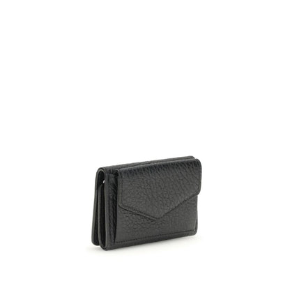 Maison Margiela Black Calf Leather Bos Taurus Wallet