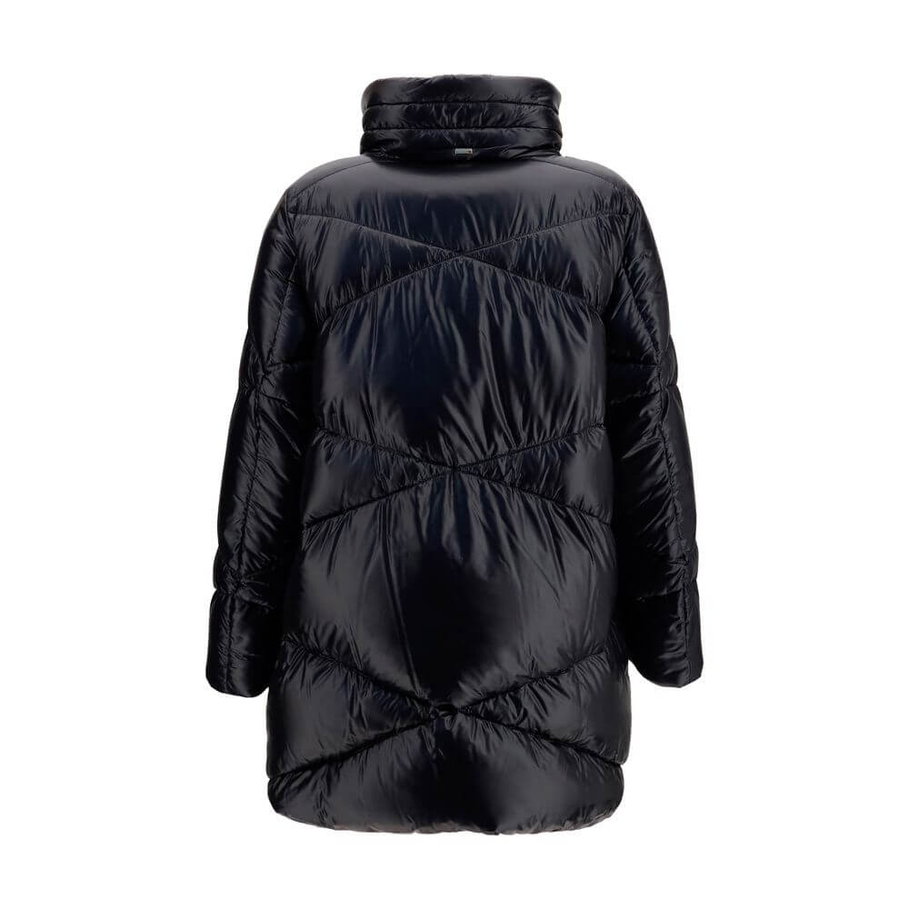 Herno Black Polyamide Full-Length Jacket