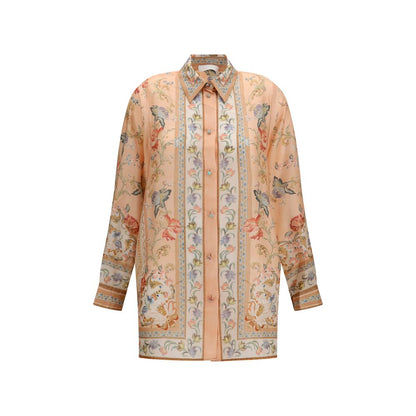 Zimmermann Multicolor Silk Shirt
